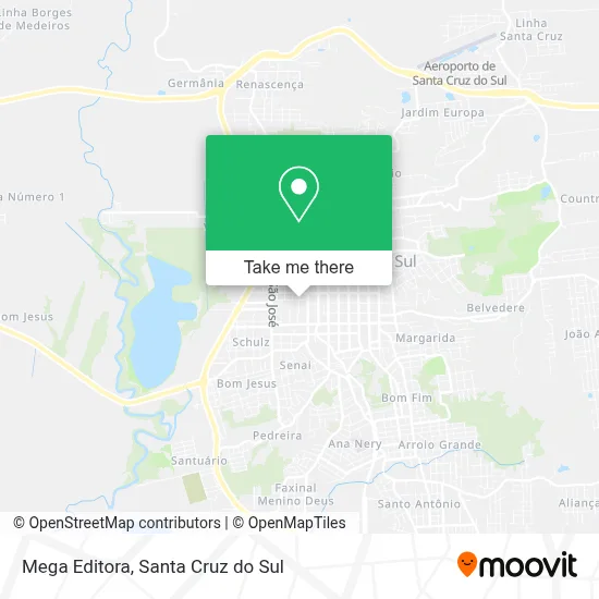 Mega Editora map