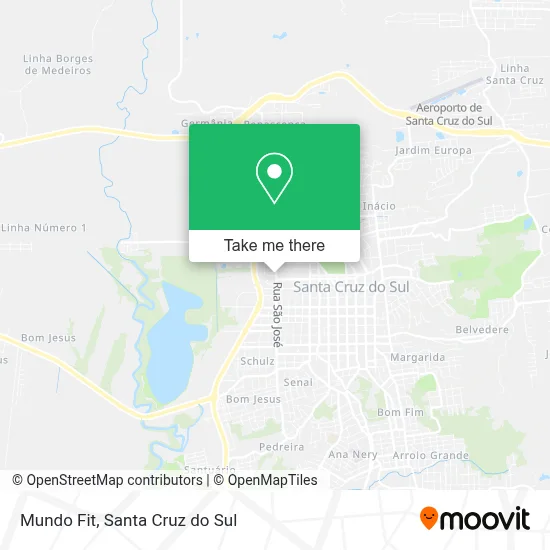 Mundo Fit map