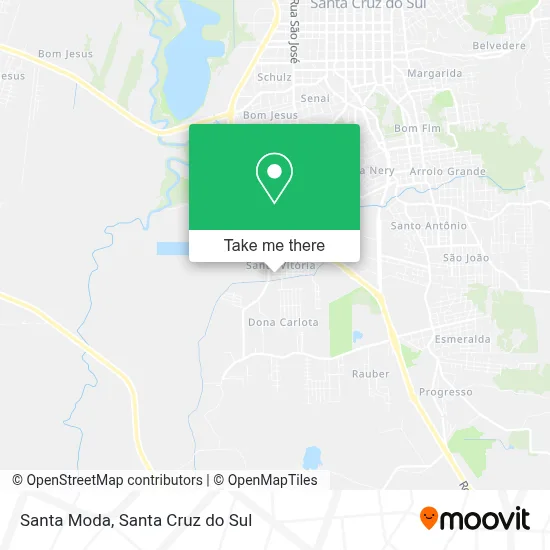 Santa Moda map