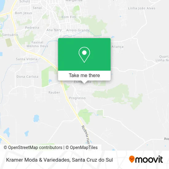 Kramer Moda & Variedades map