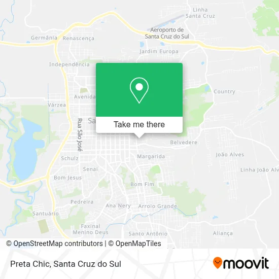 Preta Chic map