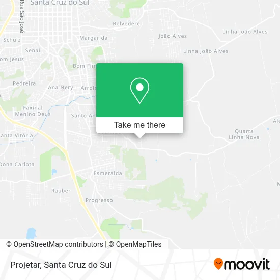 Projetar map