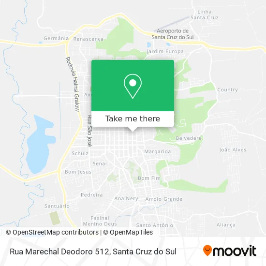 Rua Marechal Deodoro 512 map