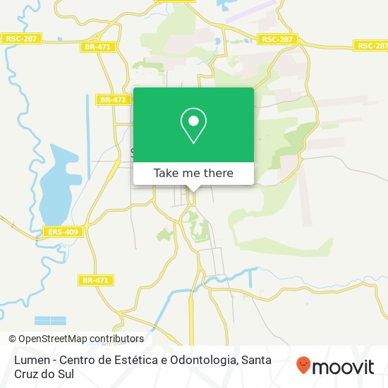 Lumen - Centro de Estética e Odontologia map