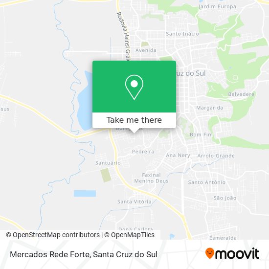 Mercados Rede Forte map