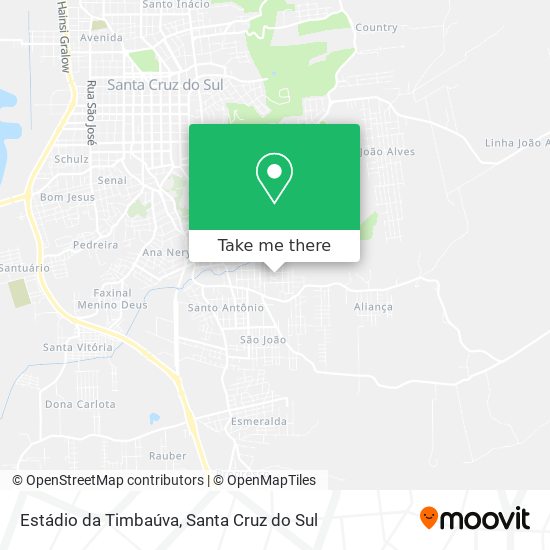 Estádio da Timbaúva map