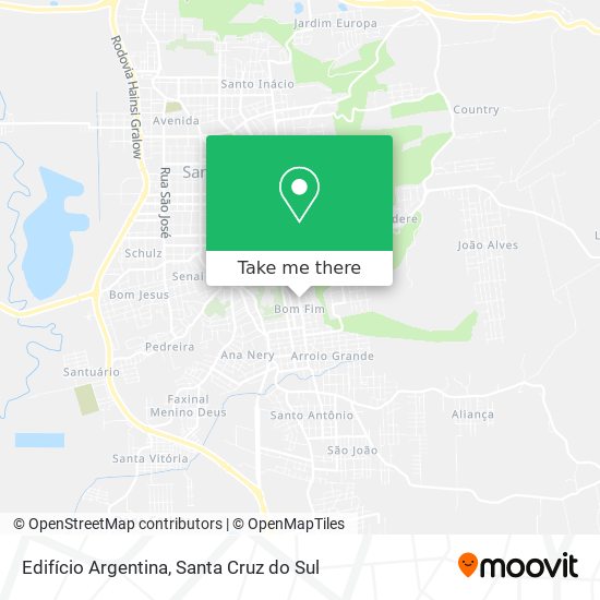 Mapa Edifício Argentina