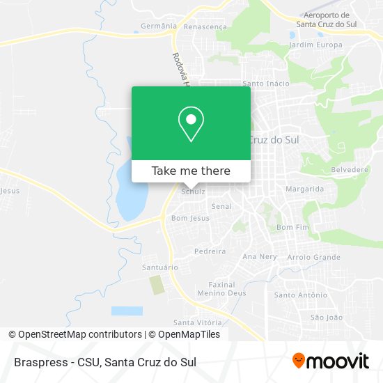 Braspress - CSU map