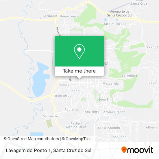 Mapa Lavagem do Posto 1