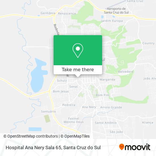 Hospital Ana Nery Sala 65 map