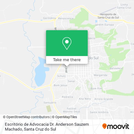 Escritório de Advocacia Dr. Anderson Sauzem Machado map