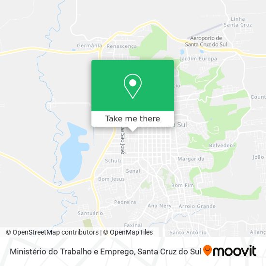 Ministério do Trabalho e Emprego map