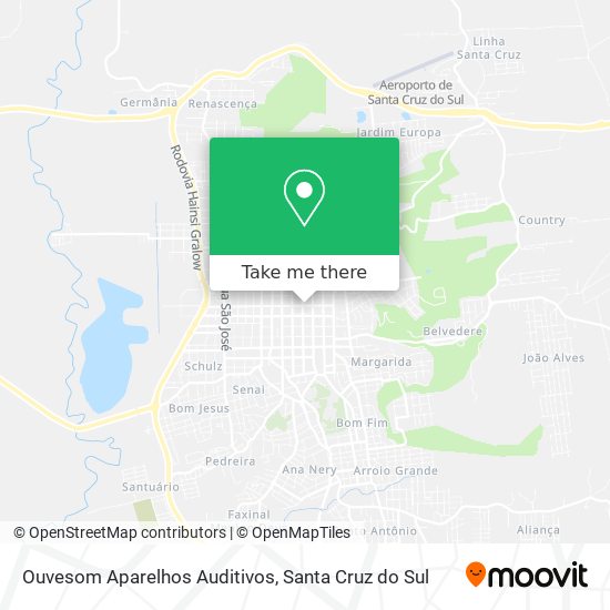 Ouvesom Aparelhos Auditivos map