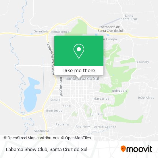 Labarca Show Club map
