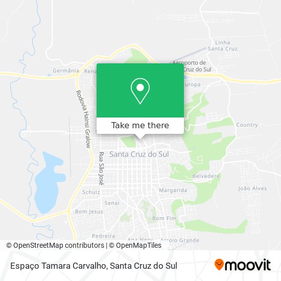 Espaço Tamara Carvalho map