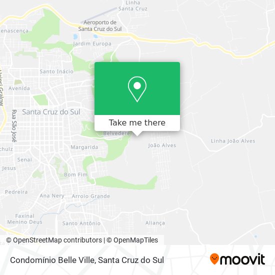Condomínio Belle Ville map