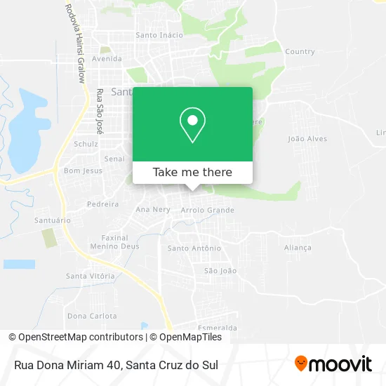 Rua Dona Miriam 40 map