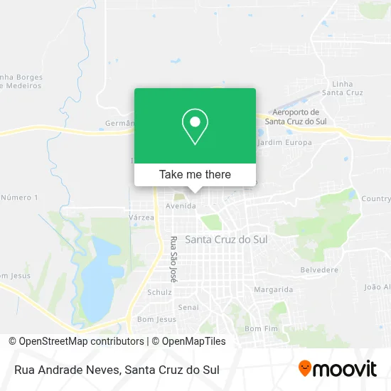 Rua Andrade Neves map