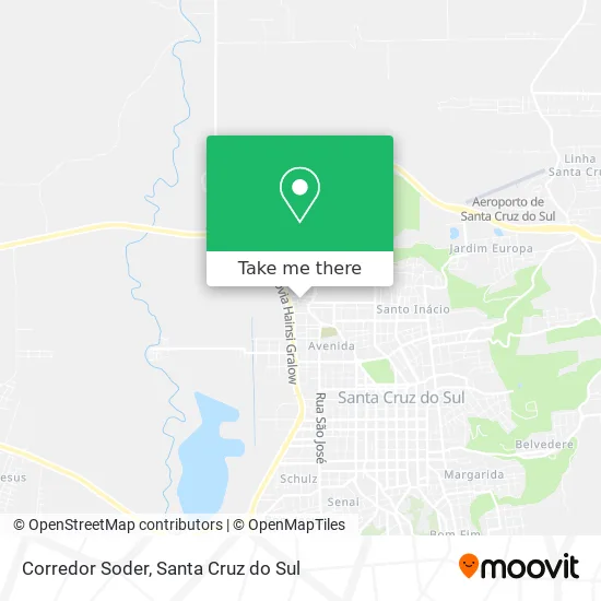 Corredor Soder map