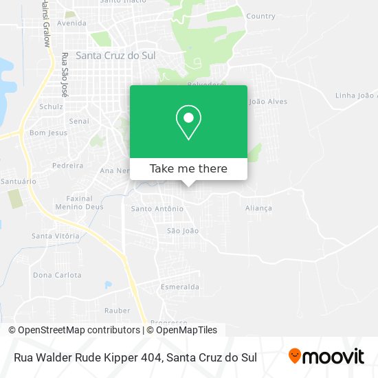 Mapa Rua Walder Rude Kipper 404