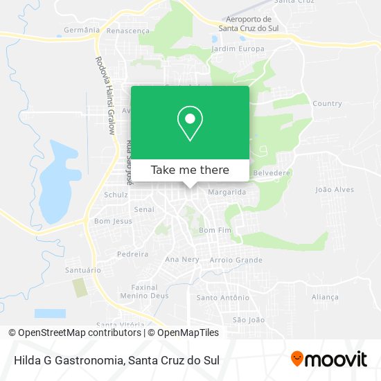 Hilda G Gastronomia map