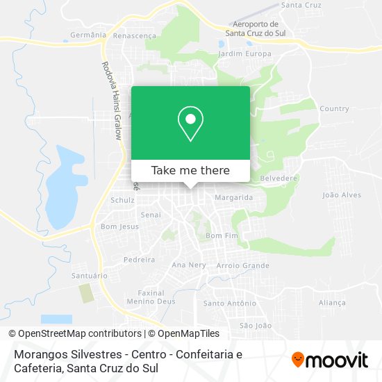 Morangos Silvestres - Centro - Confeitaria e Cafeteria map