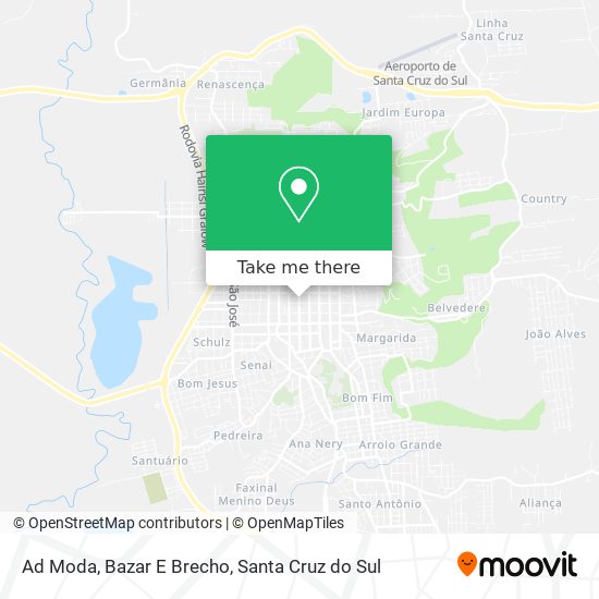 Ad Moda, Bazar E Brecho map