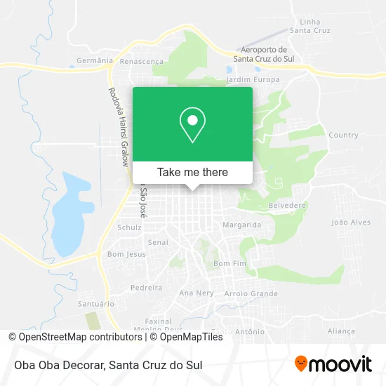 Oba Oba Decorar map