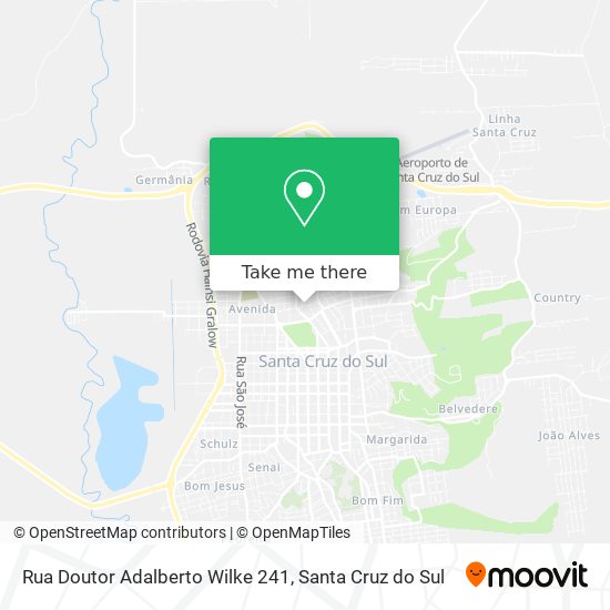 Rua Doutor Adalberto Wilke 241 map