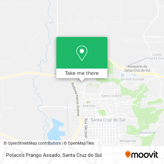 Polaco's Frango Assado map