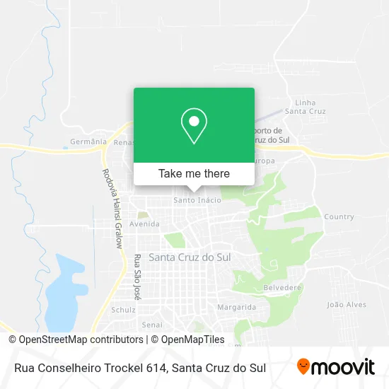 Rua Conselheiro Trockel 614 map