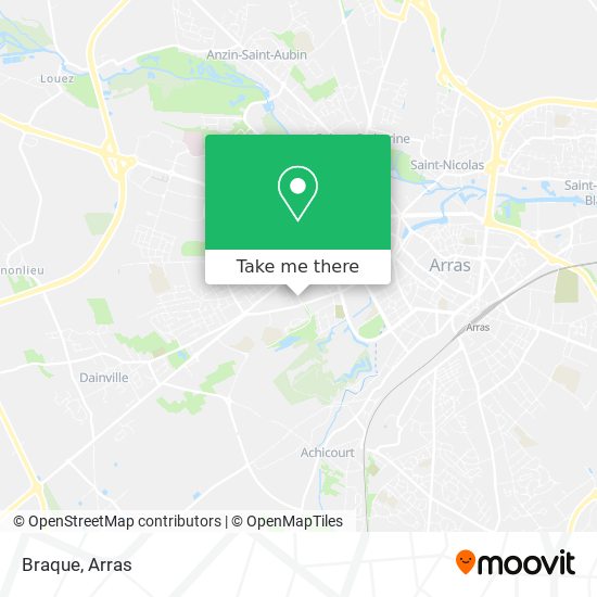 Mapa Braque