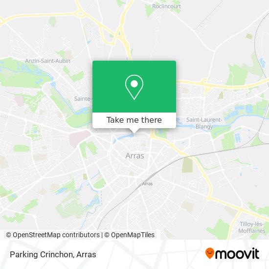 Parking Crinchon map