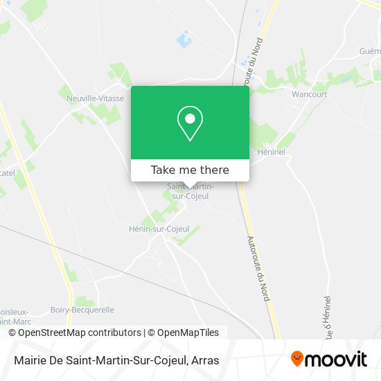 Mairie De Saint-Martin-Sur-Cojeul map