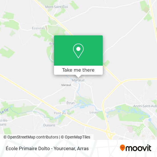 École Primaire Dolto - Yourcenar map
