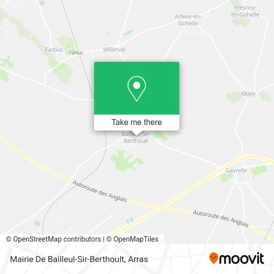 Mairie De Bailleul-Sir-Berthoult map