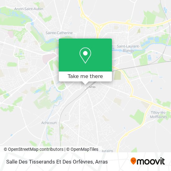 Salle Des Tisserands Et Des Orfèvres map