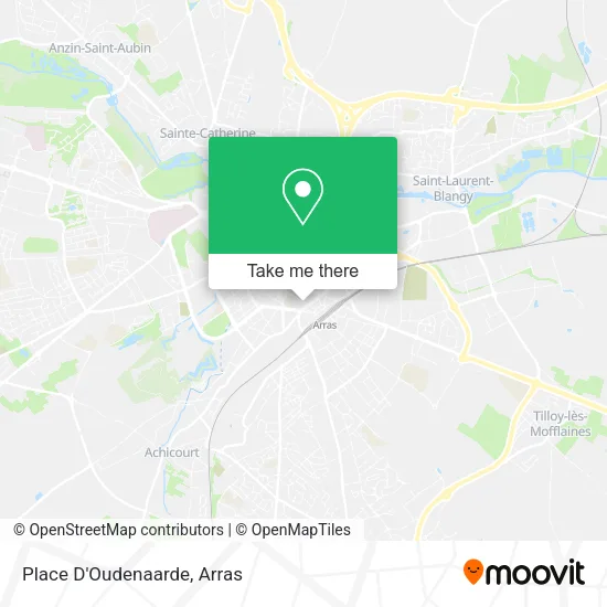 Place D'Oudenaarde map