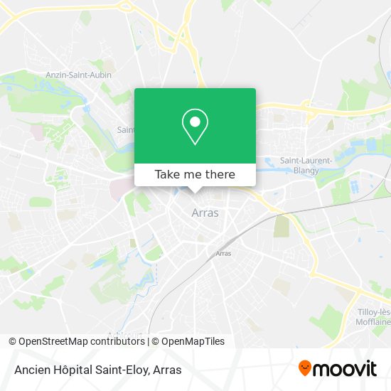 Ancien Hôpital Saint-Eloy map