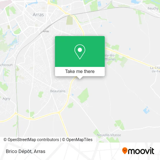 Brico Dépôt map