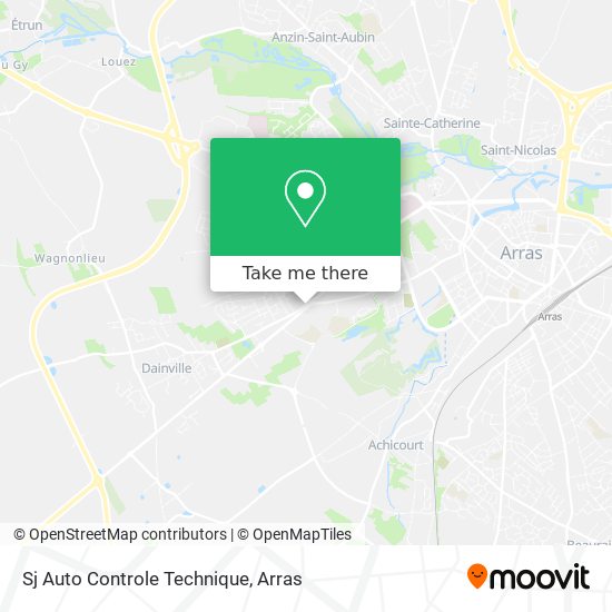 Sj Auto Controle Technique map