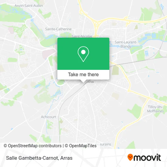 Salle Gambetta-Carnot map