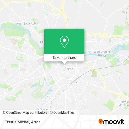 Tissus Michel map