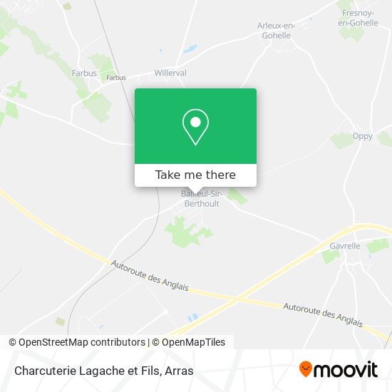 Charcuterie Lagache et Fils map