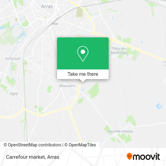 Carrefour market map