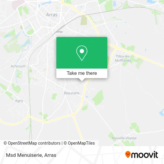 Msd Menuiserie map
