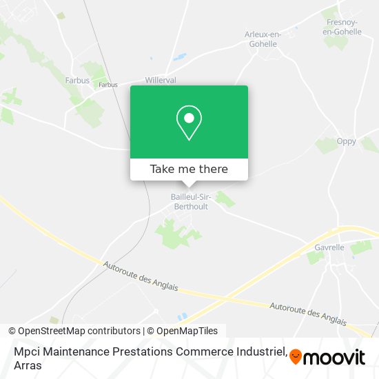 Mpci Maintenance Prestations Commerce Industriel map