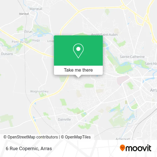 6 Rue Copernic map
