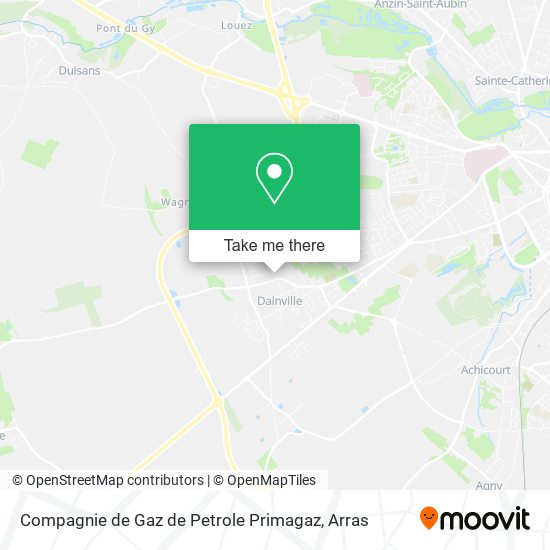 Compagnie de Gaz de Petrole Primagaz map