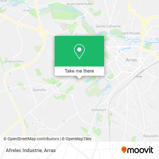 Afrelec Industrie map